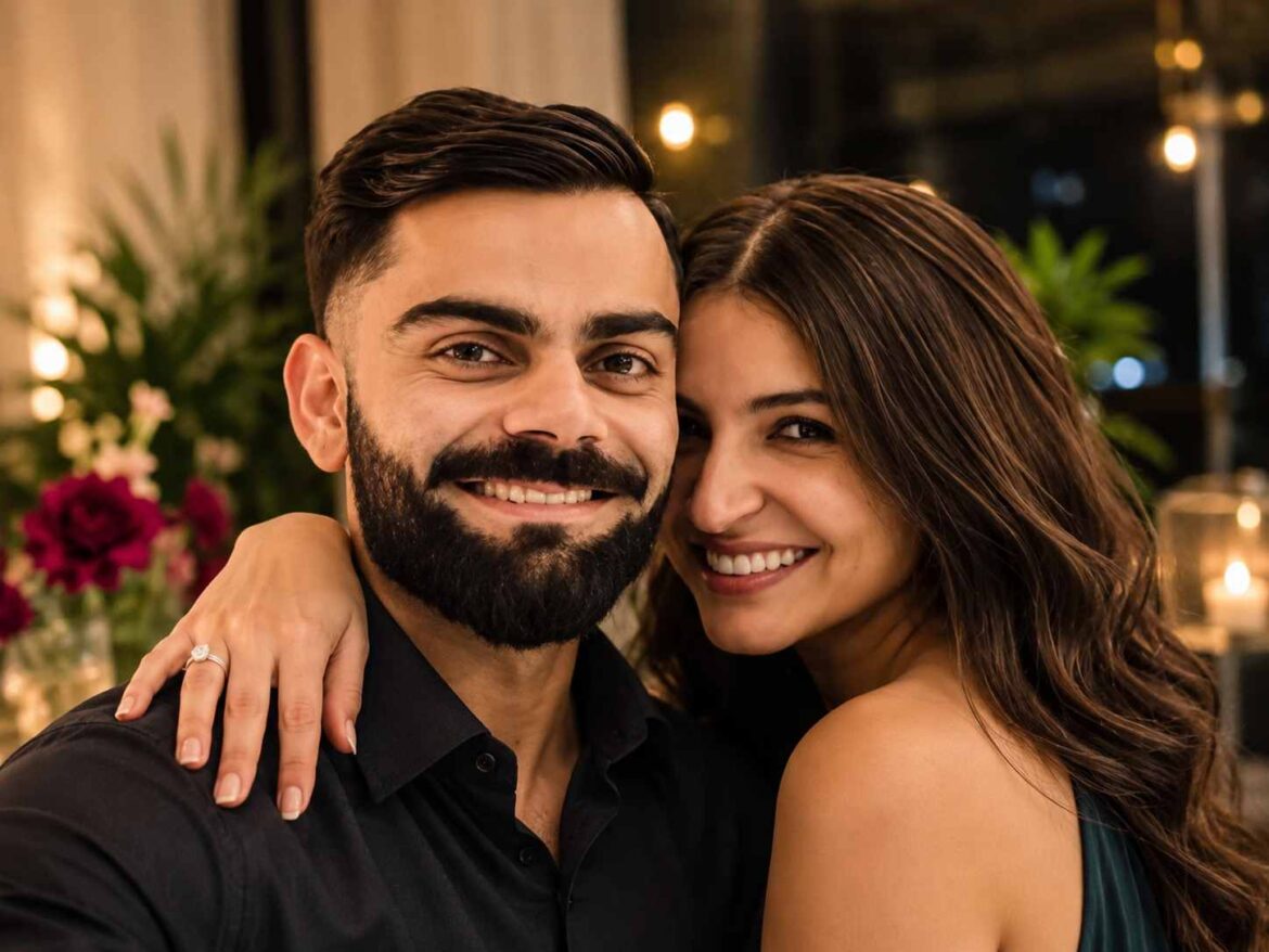 Virat Kohli and Anushka Sharma